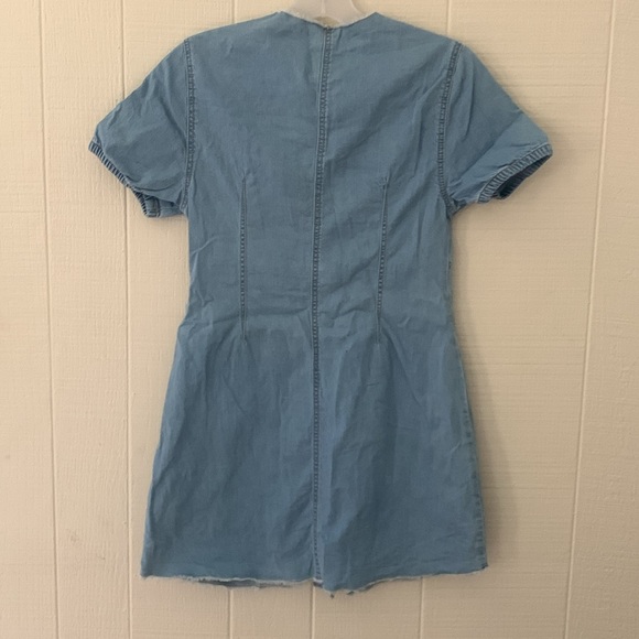 Zara girls denim dress (1 day sale!) - Picture 4 of 4